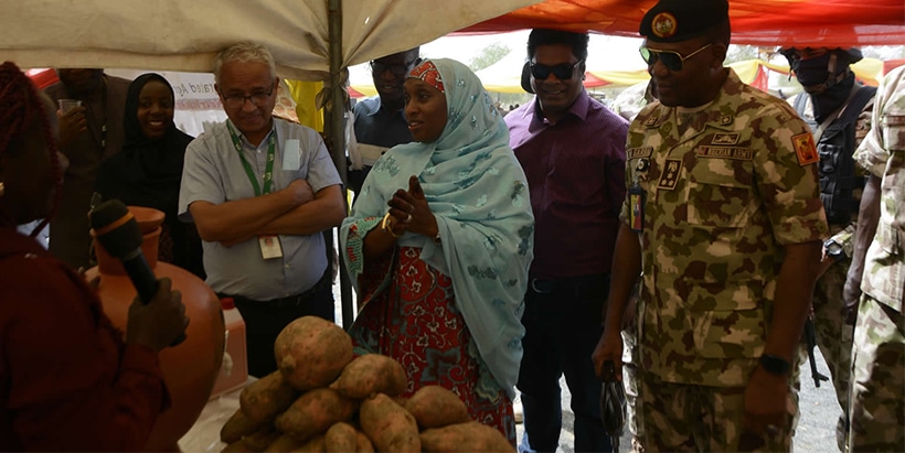 23 Armored Brigade Commander, Brigadier-General Aminu Garba