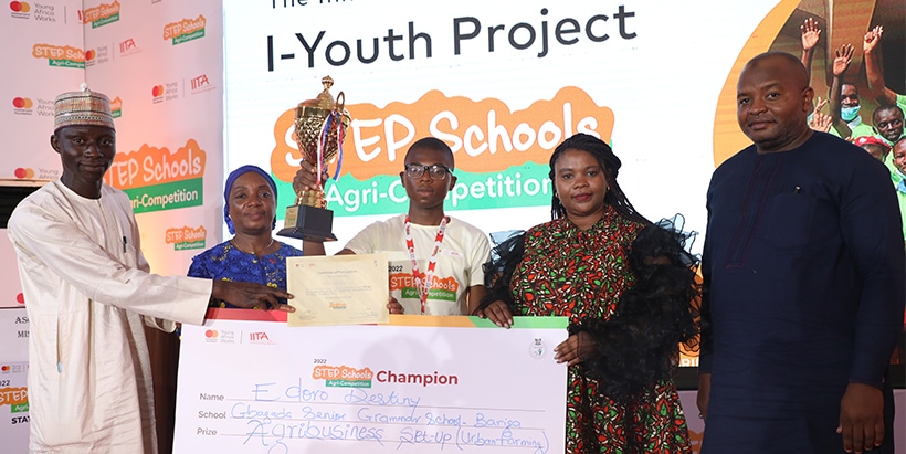 Destiny Edoro emerges winner of STEP Agri-Competition