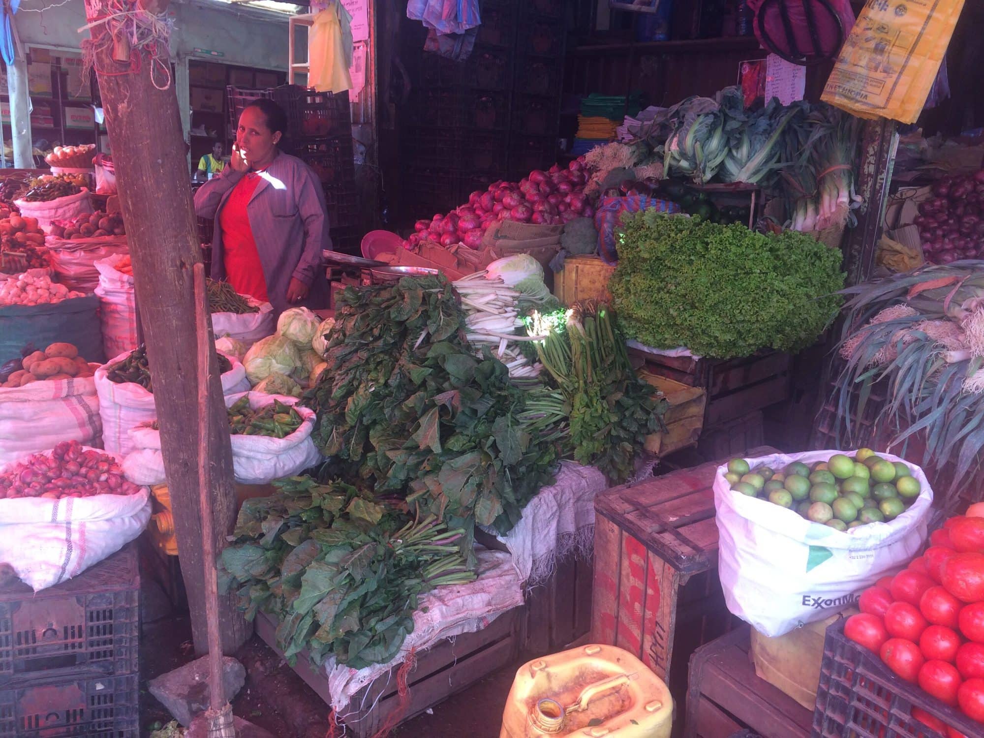 Vegetable market in Ethiopia (East African Policy Research Institute/Birhanu Lenjiso)