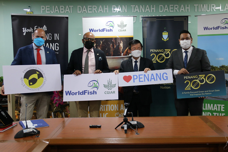 Penang Chief Minister congratulates WorldFish