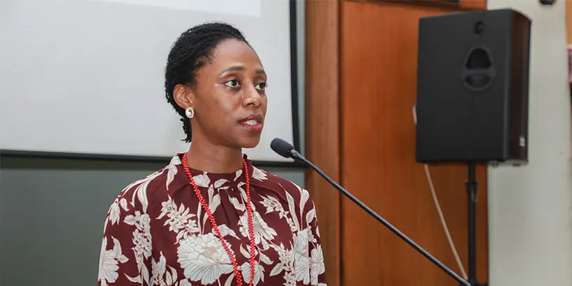 IITA Associate Scientist Titilayo Falade co-led the One Health webinar.