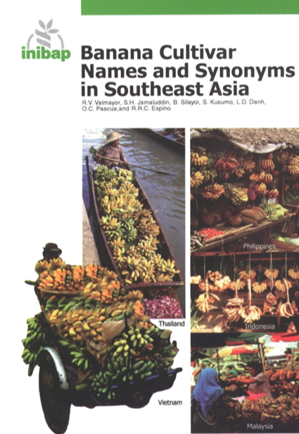 Banana cultivar names and synonyms in Southeast Asia