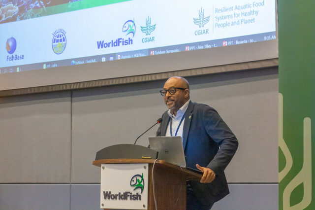 Dr. Essam Yassin Mohammed formally assumes the role of WorldFish Director General having taken on the position in the interim since January 2022. Photo by WorldFish