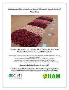 Estimation and characterization of bean seed demand in Angonia district of Mozambique