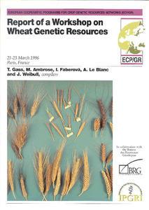 Report of a workshop on wheat genetic resources, 21-23 March 1996, Paris, France