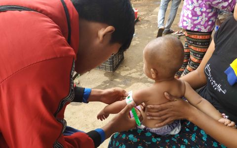 Myanmar child nutrition