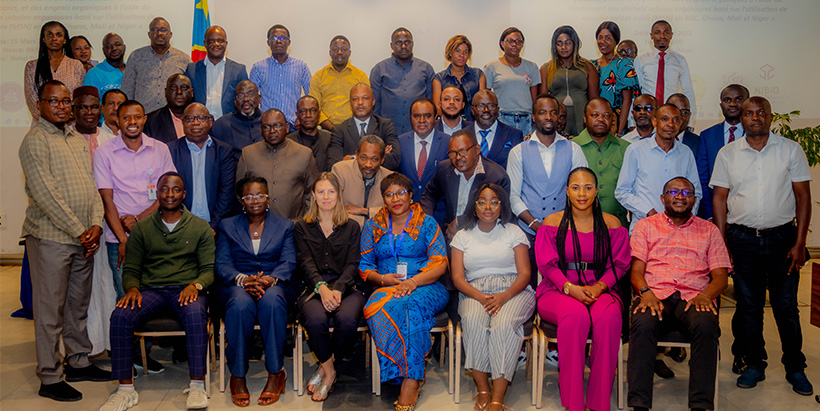 Participants at the launch of the three-year BBEST project in Kinshasa.