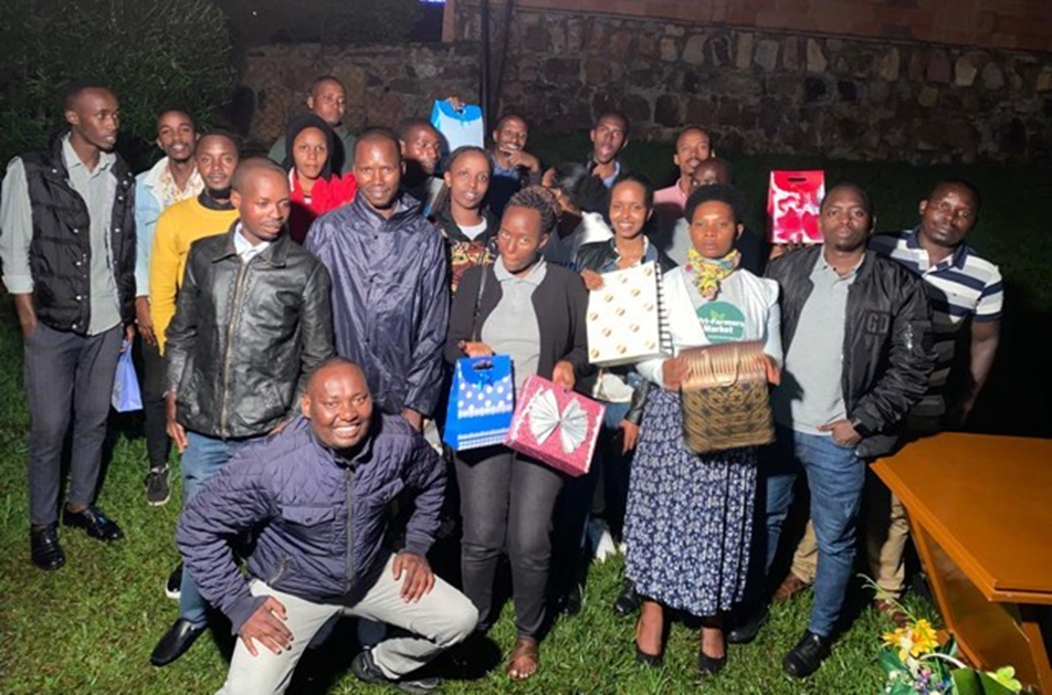 Afri-Farmers Market Team celebrating their end of year party 2022. Photo credit: Afri-Farmers Market