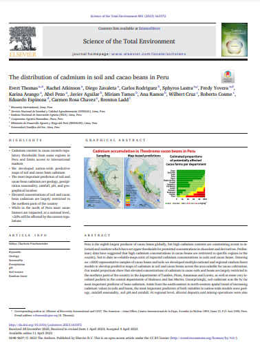 The-distribution-of-cadmium-in-soil-and-cacao-beans-in-Peru.