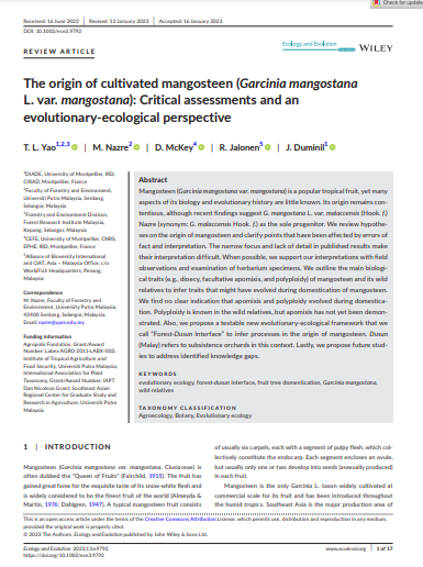 The-origin-of-cultivated-mangosteen-Garcinia-mangostana-L-var-mangostana-Critical-assessments-and-an-evolutionary-ecological-perspective.