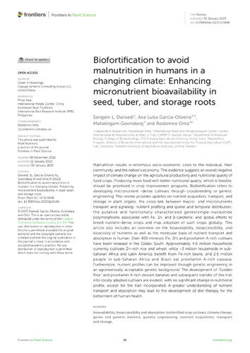 Biofortification-to-avoid-malnutrition-in-humans-in-a-changing-climate-Enhancing-micronutrient-bioavailability-in-seed-tuber-and-storage-roots