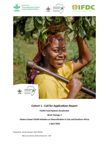 Cohort-1-Call-for-Applications-Report