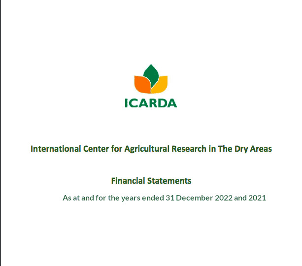 ICARDA Audited Financial Statements 2022