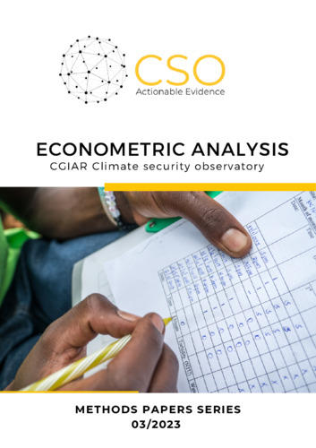 Econometric Analysis