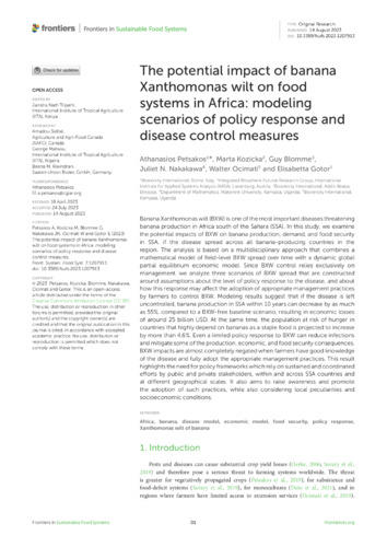 The-potential-impact-of-banana-Xanthomonas-wilt-on-food-systems-in-Africa-modeling-scenarios-of-policy-response-and-disease-control-measures