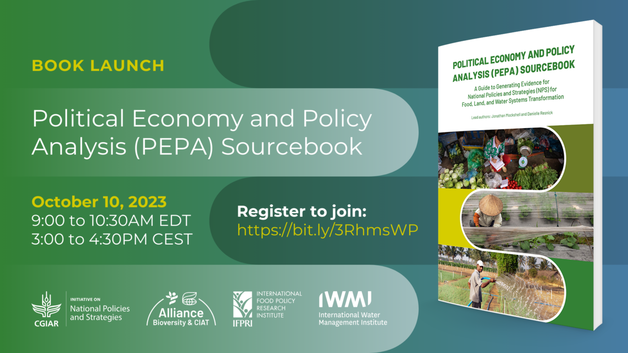 Book Launch: Political Economy and Policy Analysis (PEPA 