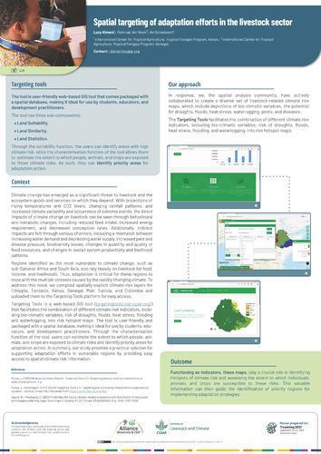 Spatial targeting of adaptation efforts in the livestock sector