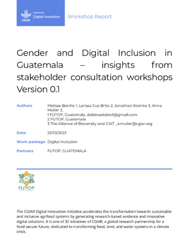 Gender Digital Inclusion in Guatemala