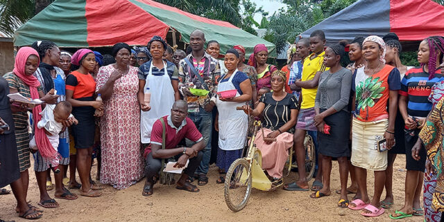 Participants of the value addition empowerment program.