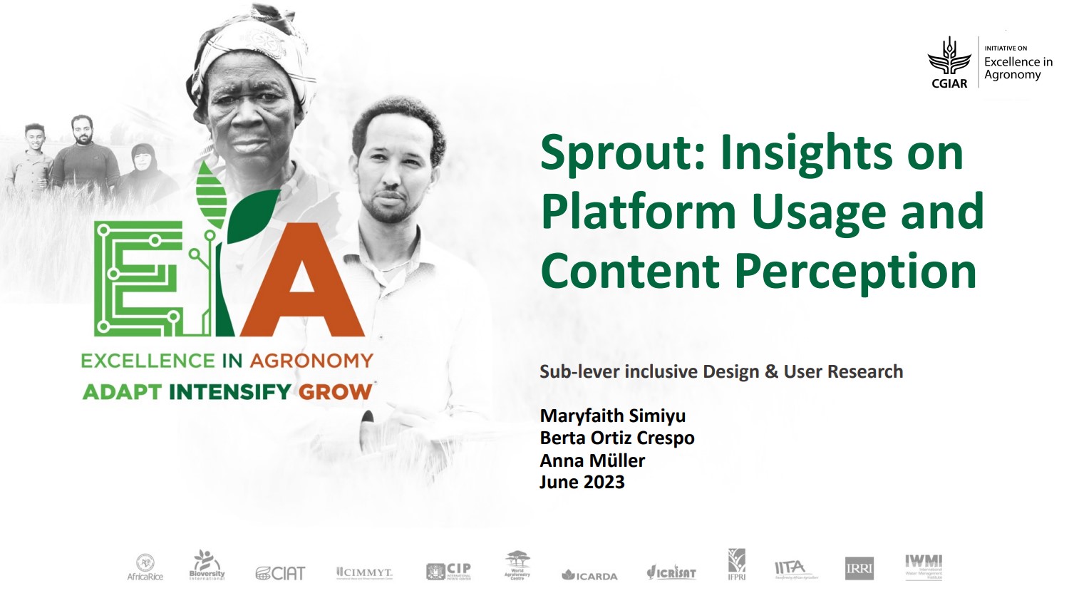 Sprout - Insights on platform usage and content perception