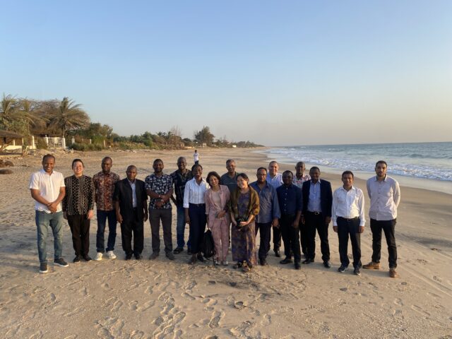 Group photo at the 'Capacity Building to Support Regional LMP' workshop in Popenguine, Senegal (Madeline Wong / ILRI).