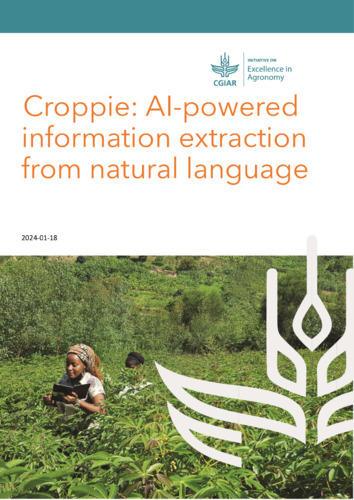 Croppie: AI-powered information extraction from natural language