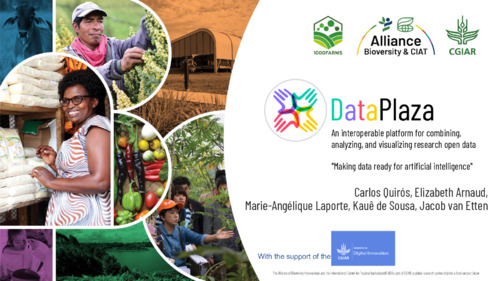 Data Plaza: An interoperable platform for combining, analyzing, and visualizing research open data