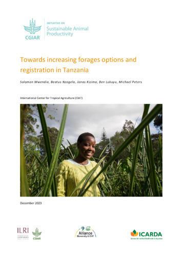 Towards increasing forages options and registration in Tanzania