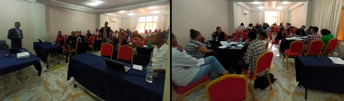 Photo: The Gender Mainstreaming Guidelines Revision workshop held November 30–December 3, 2023, in Adama, Ethiopia. Credit: Likimyelesh Nigussie/IWMI]