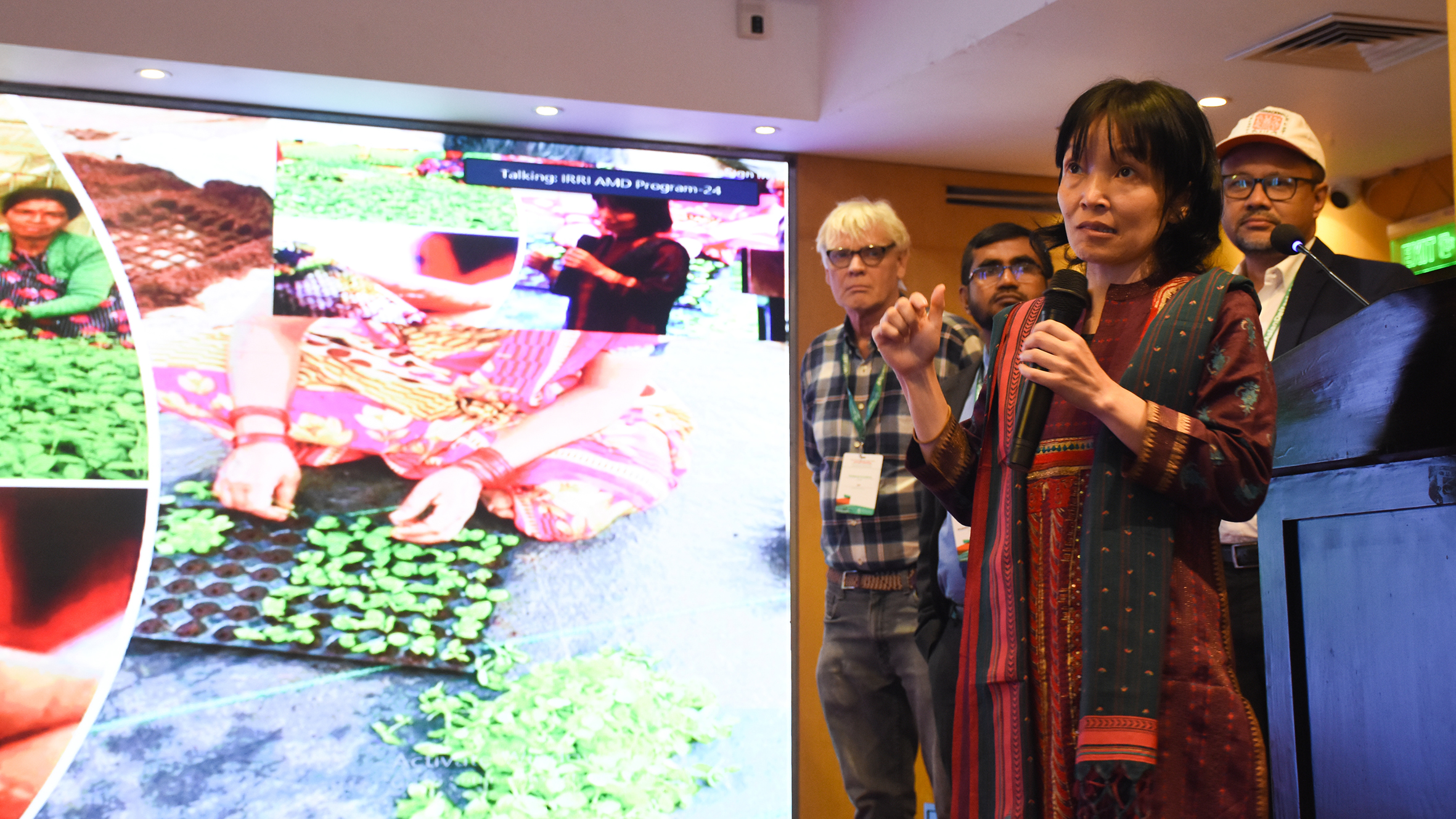 Team of scientists from the International Potato Center 