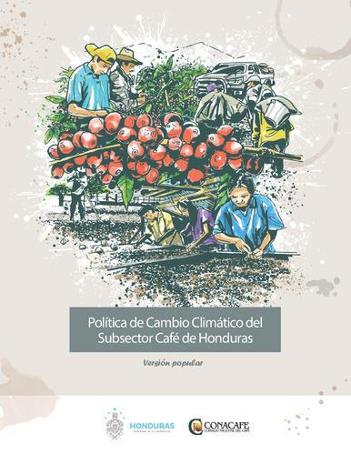 Política de cambio climático del subsector café de Honduras: Versión popular