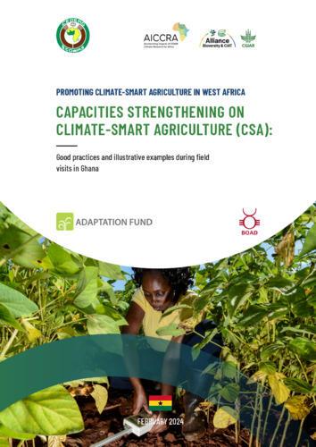 Capacities strengthening on Climate-Smart Agriculture (CSA): Good practices and illustrative examples during field visits in Ghana