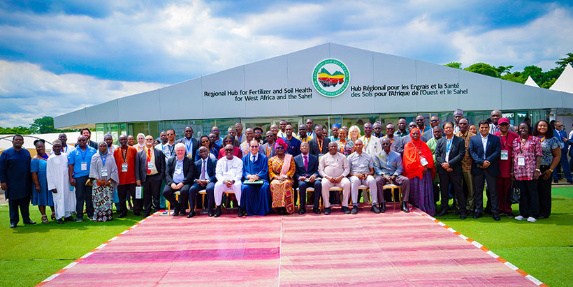 A Regional Hub for Fertilizers and Soil Health Opens in Ibadan, Nigeria