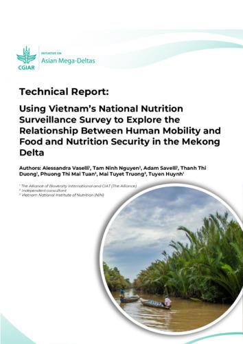 Using Vietnam National Nutrition Surveillance Survey to Explore the Relationship Between Human Mobility and FNS in the Mekong Delta_June 2024