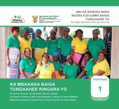How to develop and manage your own community seed bank: Farmers’ handbook (updated version). Establishing a community seed bank: Booklet 1 of 3. Zande version