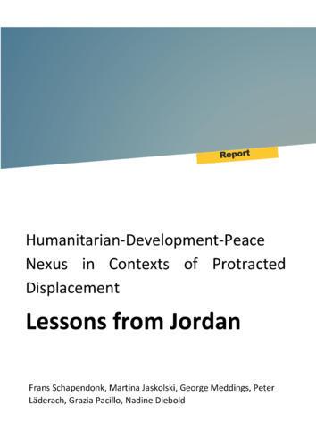 Climate resilience and the Humanitarian-Development-Peace Nexus in contexts of protracted displacement- Lessons from Jordan