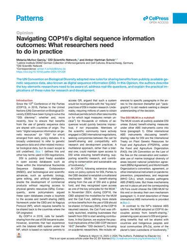 Navigating COP16’s digital sequence information outcomes: What researchers need to do in practice