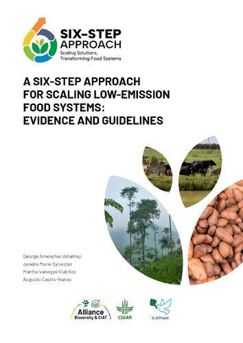 A Six-step Approach for scaling low-emission food systems: Evidence and guidelines