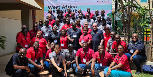 Scientists from the IITA West Africa and Sahel Regional Hubs during the WASH retreat in Ghana.