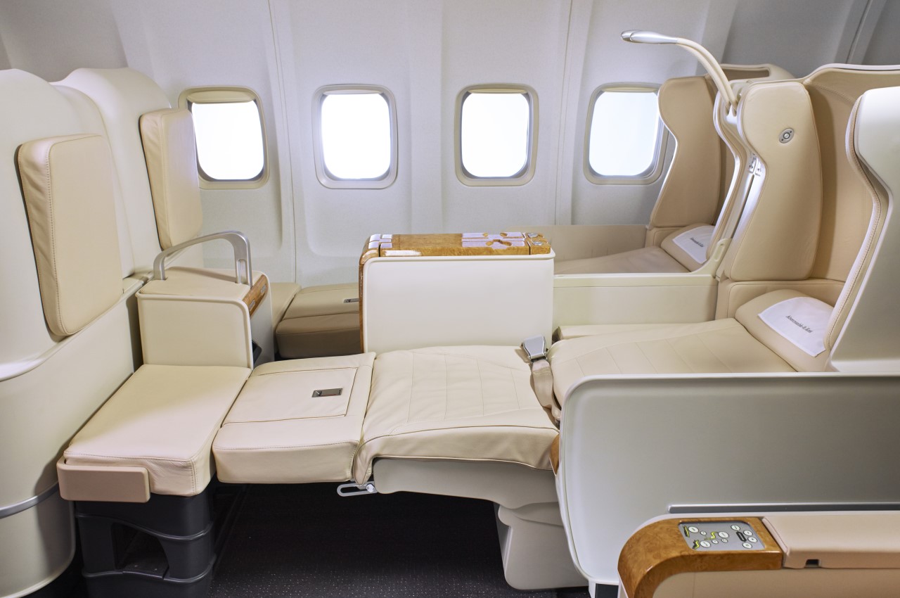 Travelling by private jet
