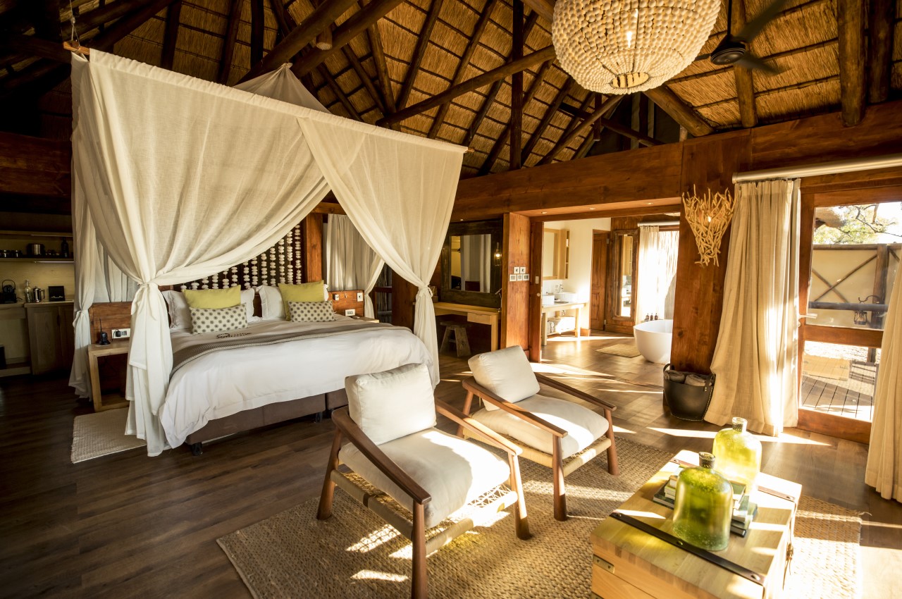 Private accommodation on safari