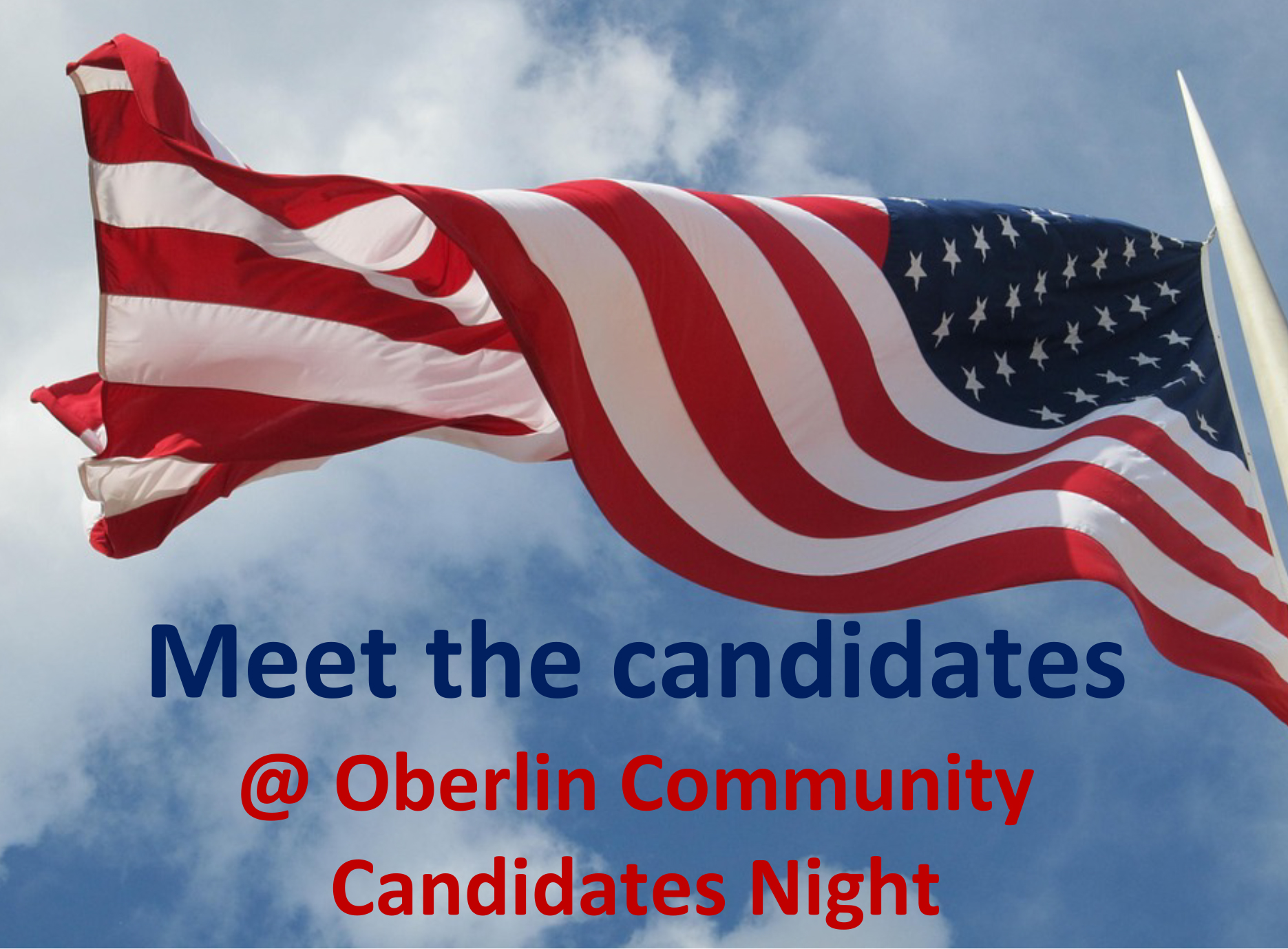 Oberlin Community Candidates Night: a non-partisan forum
