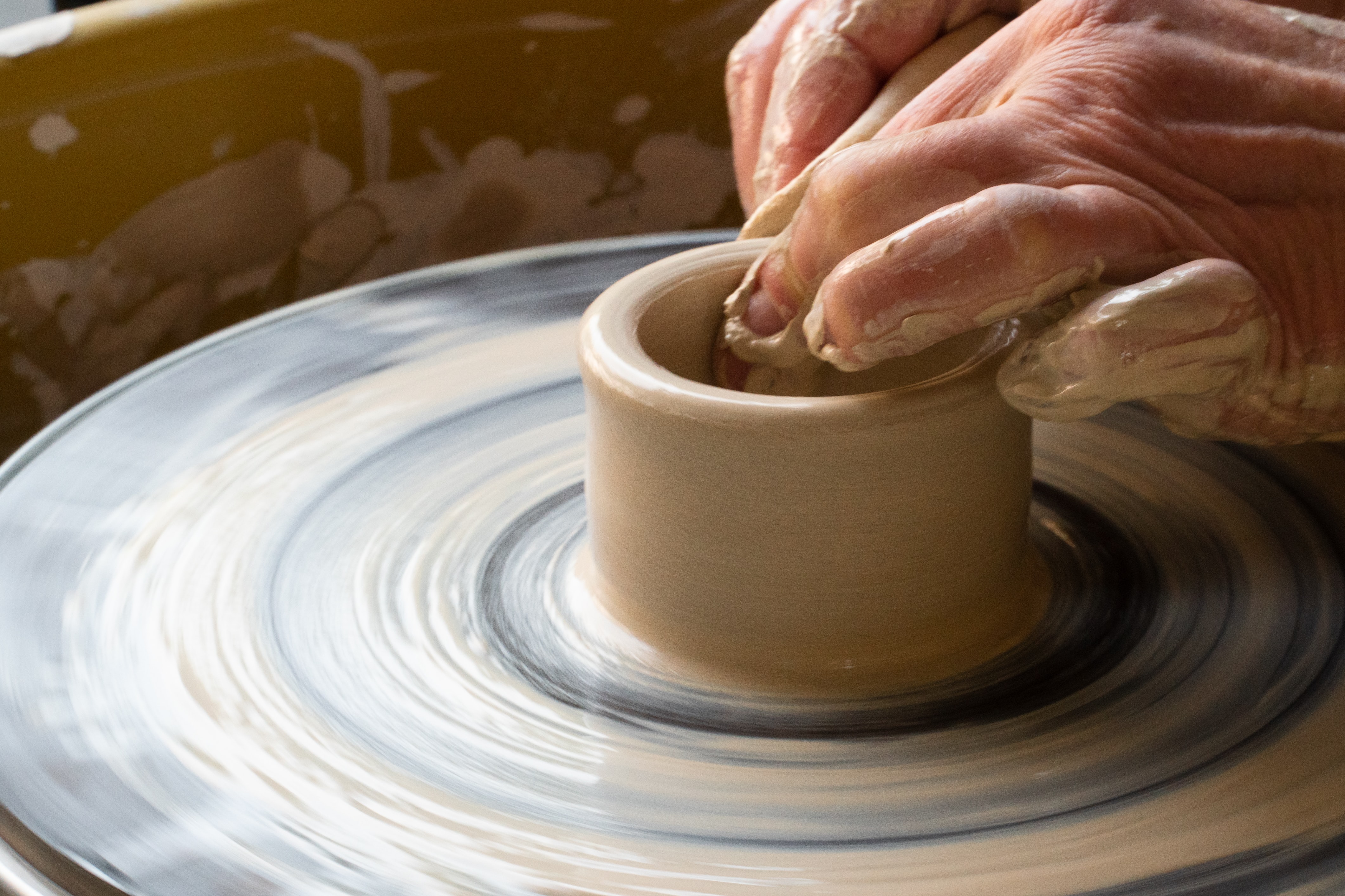 Beginning Ceramic Wheel Throwing
