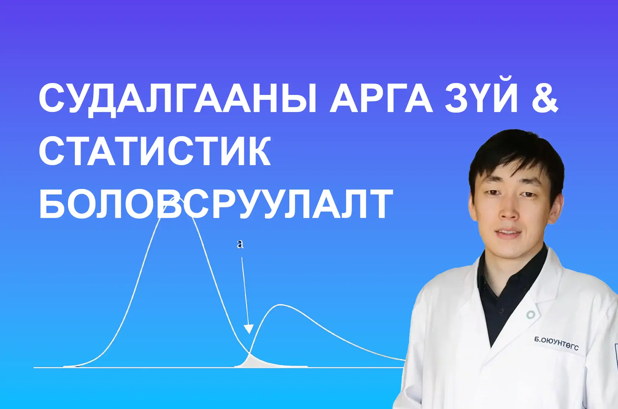 Судалгааны арга зүй ба статистик боловсруулалт