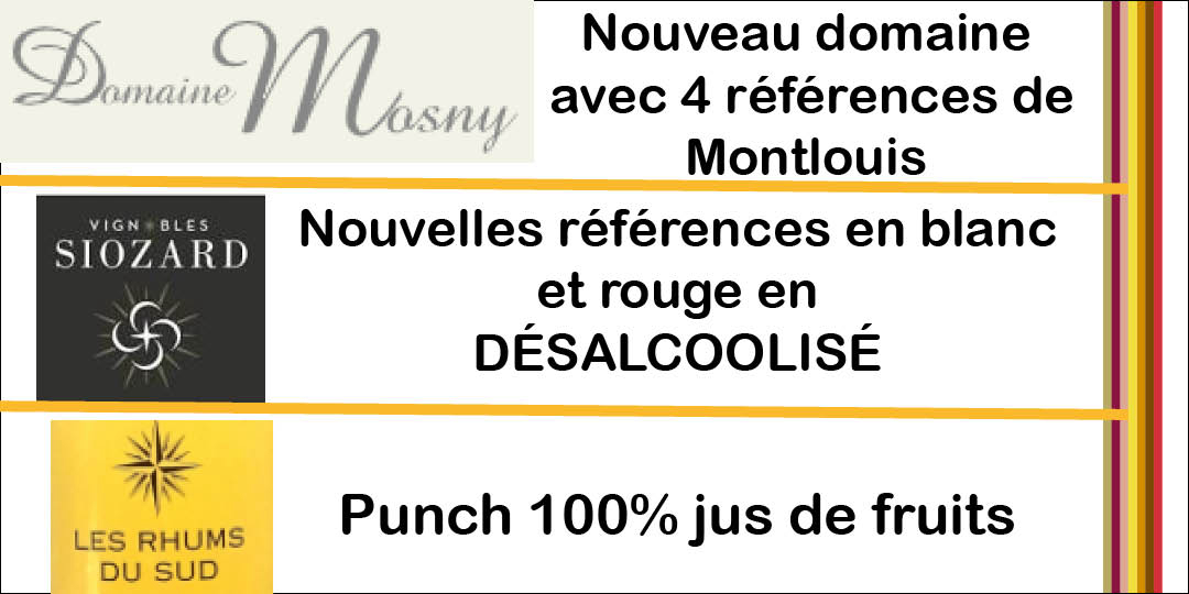 NOUVEAU DOMAINE et NOUVELLES REFERENCES 11 +1 OFFERTE