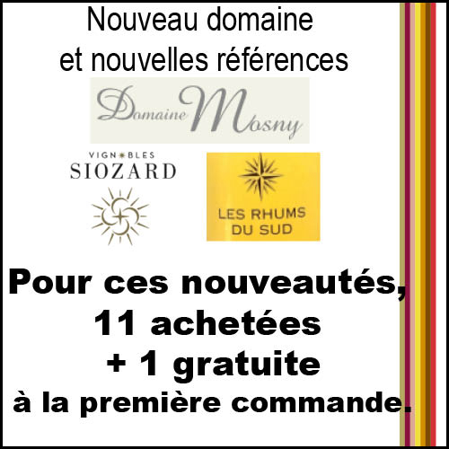 NOUVEAU DOMAINE et NOUVELLES REFERENCES 11 +1 OFFERTE