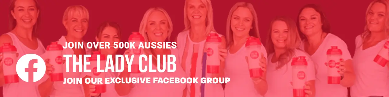 Join 500k Aussie Women on The Lady Shake