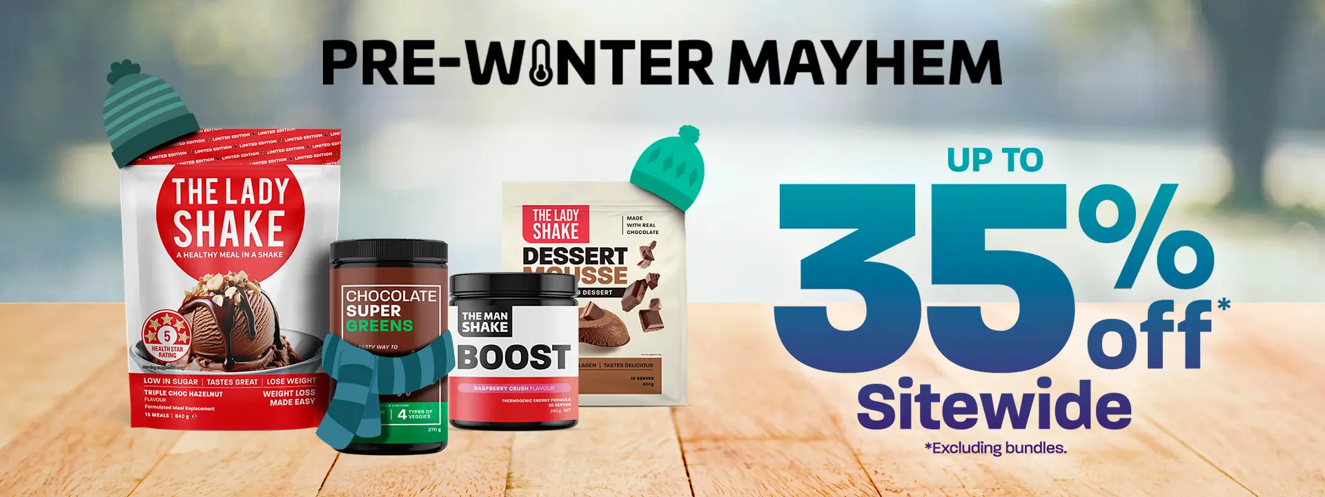 Pre-Winter Mayhem Sale