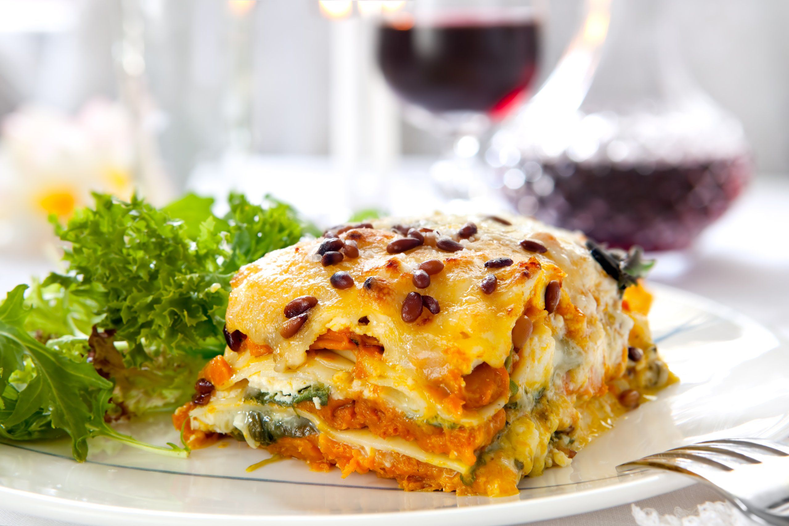Veggie Lasagne Recipe | The Lady Shake Blog