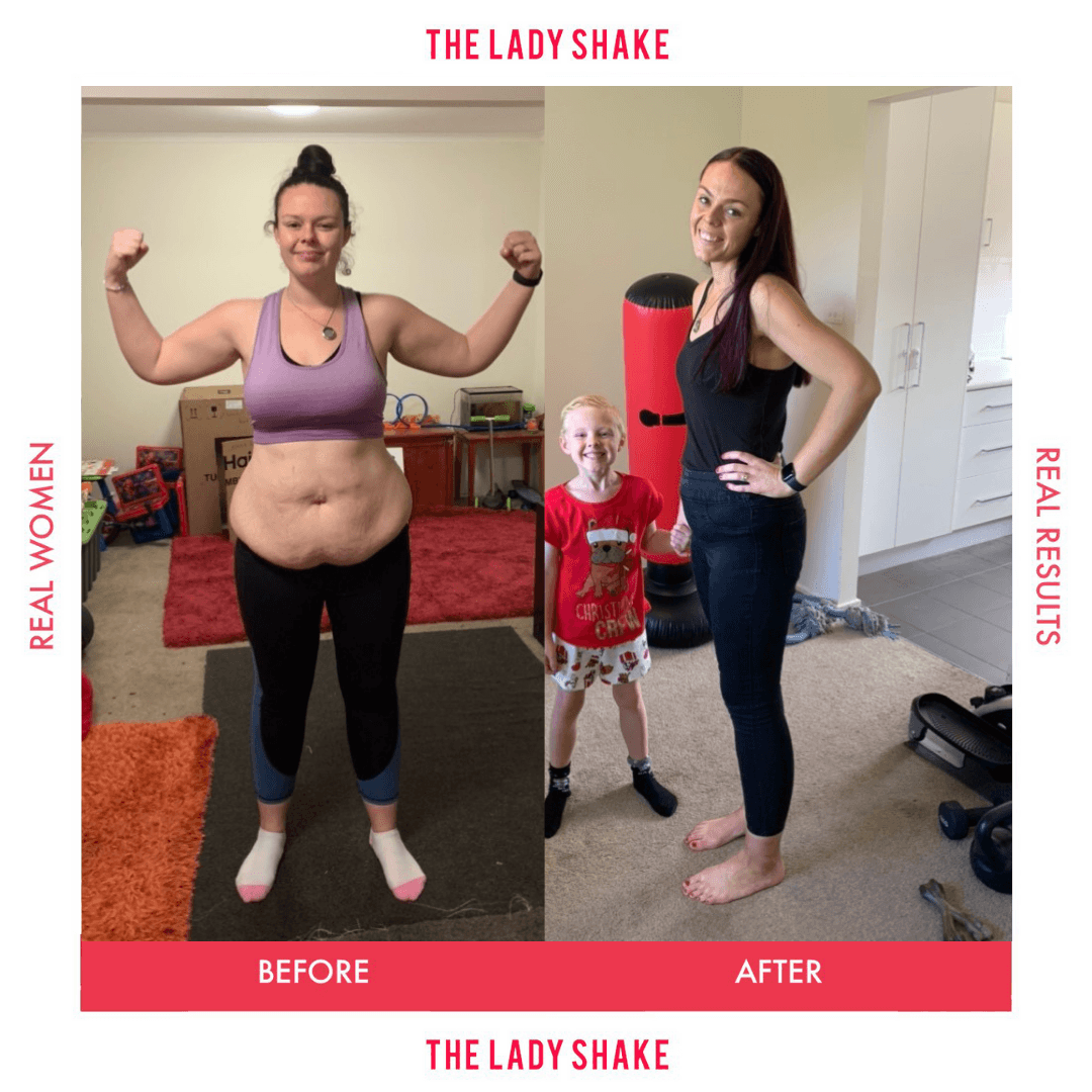 Tam lost 12kgs on The Lady Shake!